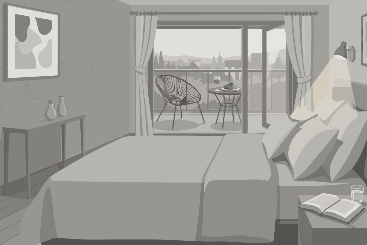 Doppelzimmer mit Zustellbett